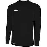 Capelli Sport Unisex Adult Youth Workout Top, Long Sleeve Crew Neck Exercise Training Jersey for Boys and Girls