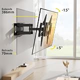 Alphamount TV Wall Bracket Dual Articulating Arms 37-80 Inch 4K Up to 45kg view 4