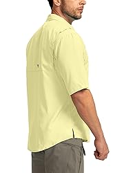 Men's Fishing Shirts with Zipper Pockets UPF