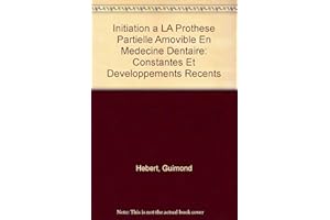 Initiation à la prothèse partielle amovi