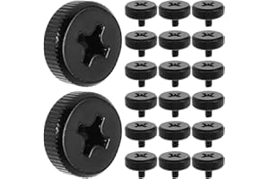 GALPADA 50pcs Computer Case Thumbscrews PC Case Cover Screws for Cover Power Supply Hard Drives