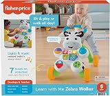Fisher-Price Learn with Me Zebra Walker First Steps Baby Walker UK English view 5