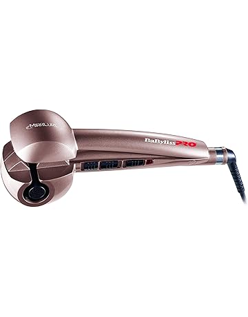 BaByliss Pro Miracurl Rose Gold - Rizador de pelo profesional 100% automático, 190°