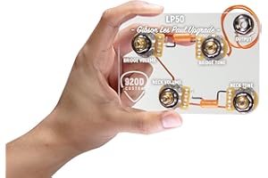 920D Custom Les Paul Wiring Harness with 4 Long Shaft Pots