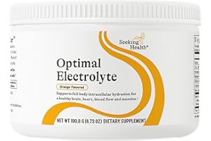 Seeking Health Optimal Electrolyte Powder - Electrolyte Powder with Sodium & Potassium - Support Digestion & Energy with Magnesium Electrolyte Supplement - Orange, 30 Servings