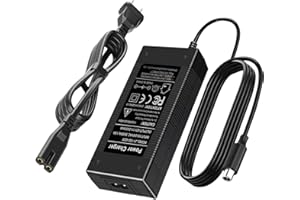 SYFLYH 42V Charger for Phantomgogo A9 A8 Phantom GO A9 Foldable Electric Scooter 350W Motor 36V 10.4Ah Lithium-ion Battery Power Adapter Cord Cable