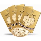 5 Year American Ginseng Slices &mdash; Hand-Selected Wisconsin Panax Ginseng, Organic Ginseng Root Slices for Men &amp; Women, for Tea &amp; Soup, Daily Use (4, Box)