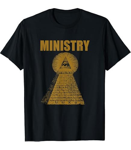 Amazon.com: Ministry - Official Merchandise - Mind T-Shirt Small