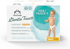 Amazon Brand - Mama Bear Gentle Touch Diapers, Size 5, 132 Count (4 packs of 33)