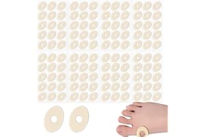 MYTOAU 120 Pcs Corn Cushions for Toes,Callus Cushions with Water-Resistant Self-Stick Adhesive, Upgraded Adhesion, Provide Cu
