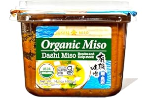 GENERIC Japanese Hikarii Organic White Dashi Miso Paste Bonito and Kelp Stock Gluten Free 14.1 oz