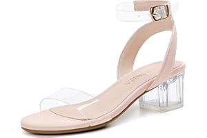 LAURMOSA High Heels for Kids Open Toe Dress Shoes for Girls Ankle Strap Pump Shoes Flower Girl Sandals Wedding Party for Little Big Kids