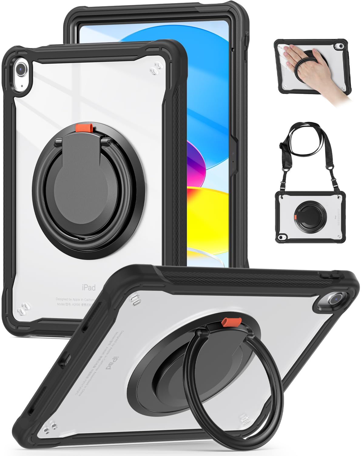 BRAECN IPad 9th/8th/7th Generation Case,Heavy Duty