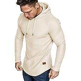 JMIERR Mens Fashion Hoodies Fleece Long Sleeve Athletic Sweatshirt Pullover T Shirts