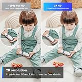 Tapo TP-Link 2K Pan Tilt Security Camera C210 Baby Monitor Night Vision Motion view 4