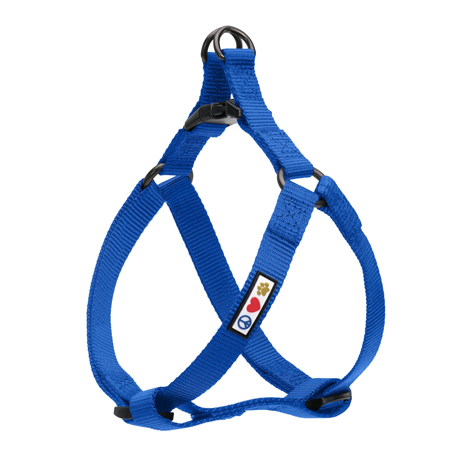 Pawtitas Pet Solid Color Step In Dog Harness or Vest Harness Dog Training Walking of your Puppy Harness Extra Small Dog Harness Blue Dog Harness โ image 1