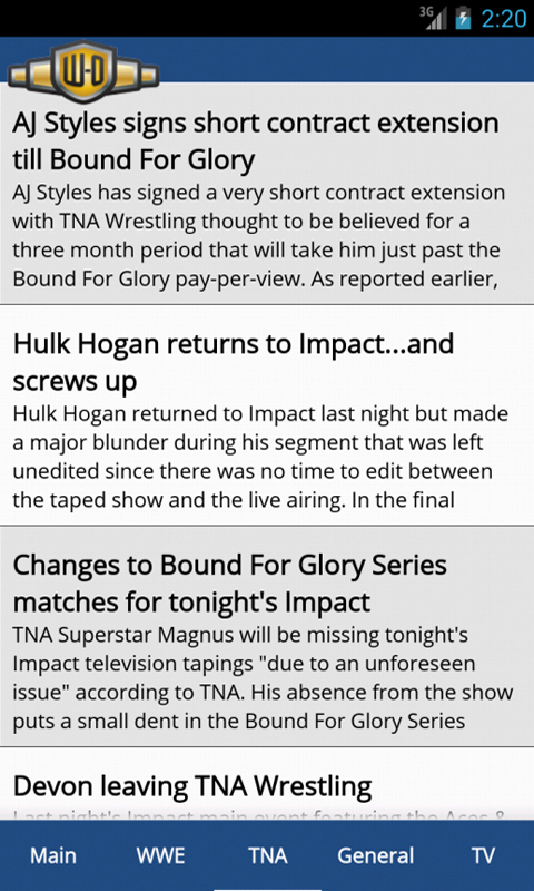 Wrestling-Online.com News