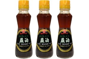 Kadoya Pure Sesame Oil (3 Pack, Total of 16.5fl.oz)