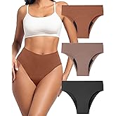 Kvitko Women Period Underwear High Waisted 5 Layers Leakproof Panties