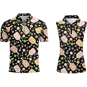 Pimpimsky Matching Golf Shirts for Couples, Outdoor Sports Couple Golf Outfit, Quick Dry Matching Activewear Set Sportswear