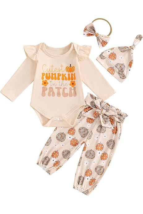 Pumpkin Baby Girl Clothes Rtnnsbbfcm Newborn Baby Girl