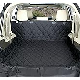 4Knines SUV Cargo Liner for Dogs – Dog Trunk Cover – Heavy-Duty, Waterproof Pet Seat Protector – Durable Cargo Liners for Dogs – USA-Based Company - Large (Black)