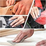 FEIHU 40 Sheet Wet Dry Sandpaper Assorted Grit 240-3000 9x3.6 inch view 7