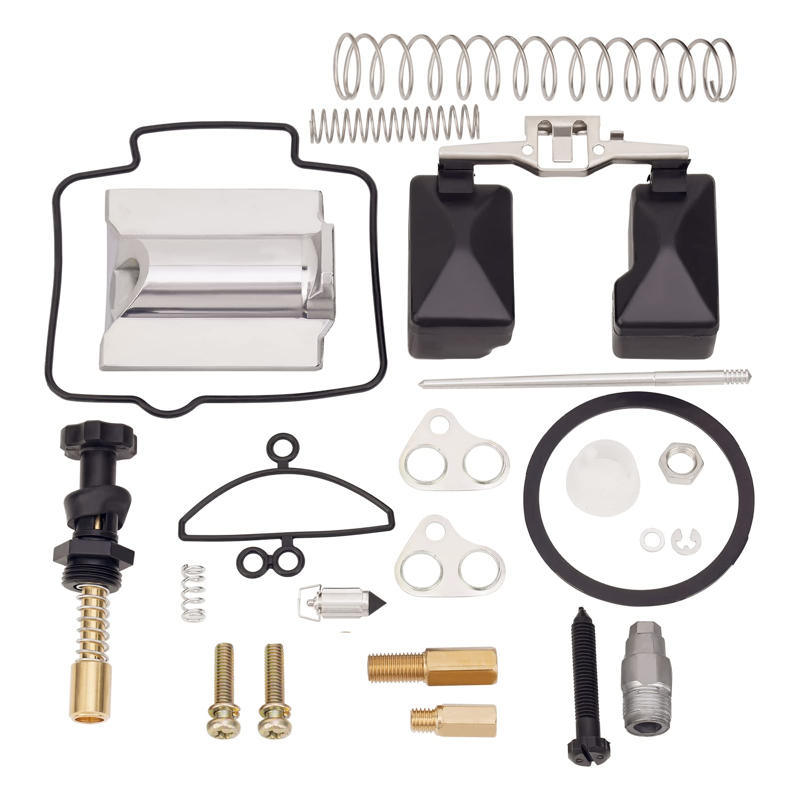 Photo 1 of AHL Motorcycle Carburetor Rebuild Kit 0441036 Compatible with PWK 34 36 38 40 OKO 250cc-400cc Motor PE Carb