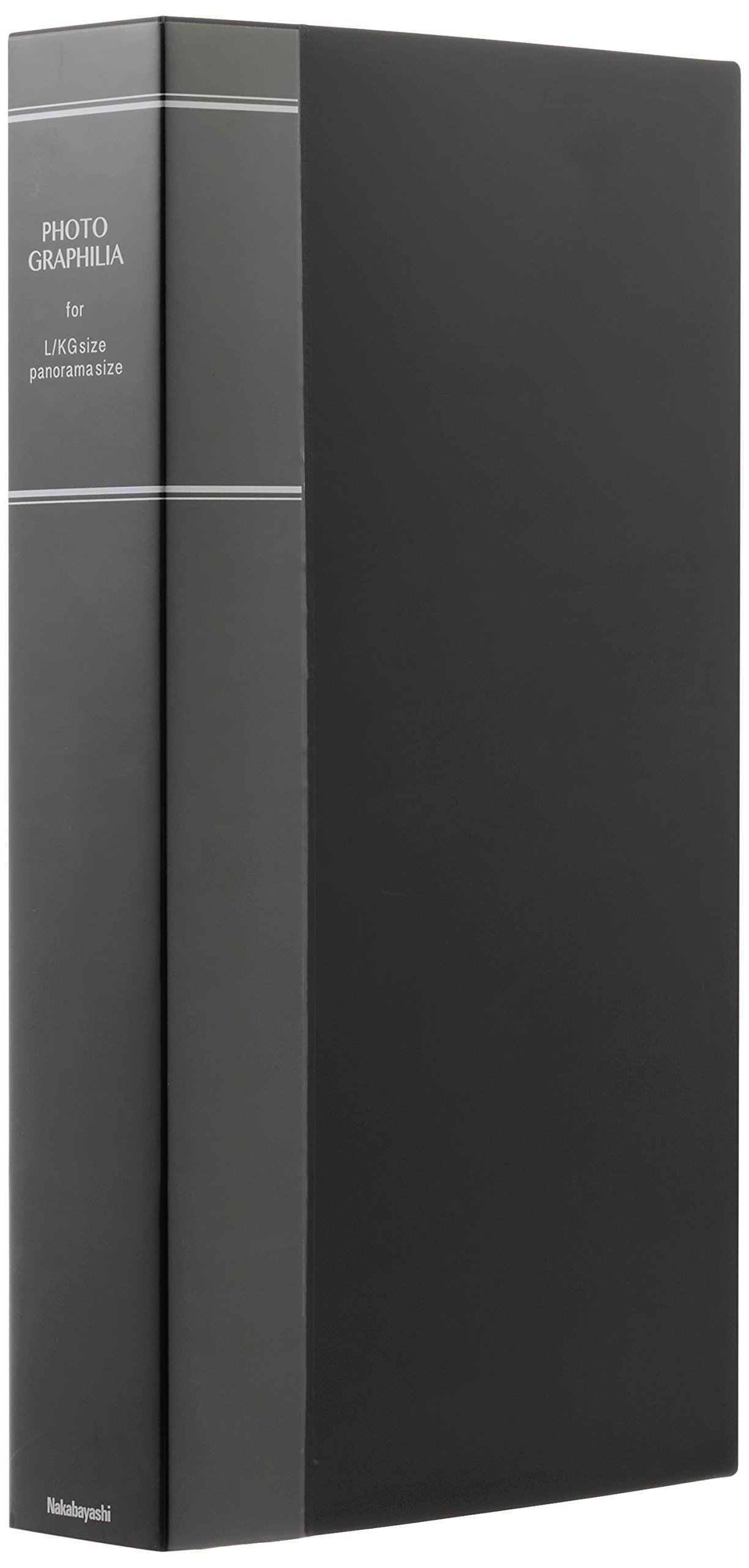 ナカバヤシ PHL-1036-D アルバム フォトグラフィリア L判 3段 360枚 ブラックの商品画像