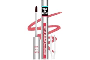 iMethod Lip Stain - Lip Liner Stain, Peel Off Lip Stain with Tweezer, Natural Long Lasting Lip Stain Peel Off, Waterproof, Easy to Use, Stay On All Day, Nude Pink