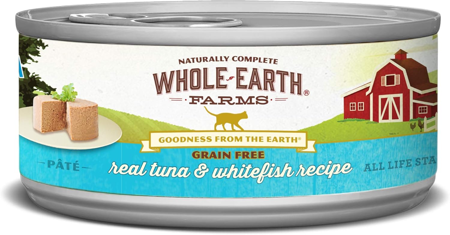 whole earth farms cat food
