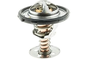 MotoRad 456-160 Engine Coolant Thermostat for 8-Cylinder GM, Black