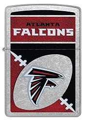 Zippo NFL Atlanta Falcons Street Chrome Pocket