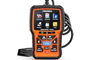 FOXWELL NT301 OBD2 Scanner Live Data Professional Mechanic OBDII Diagnostic Code Reader Tool for Check Engine Light