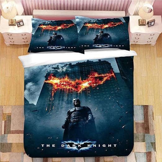 XWXBB Batman duvet cover set. Batman bed linen sets. Superfine fibre