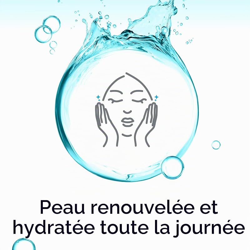 , Gel aqueux Hydro Boost, peau normale à mixte, hydratation non grasse durable, avec acide hyaluronique et tréhalose d'origine naturelle, développé avec des dermatologues, 50 ml