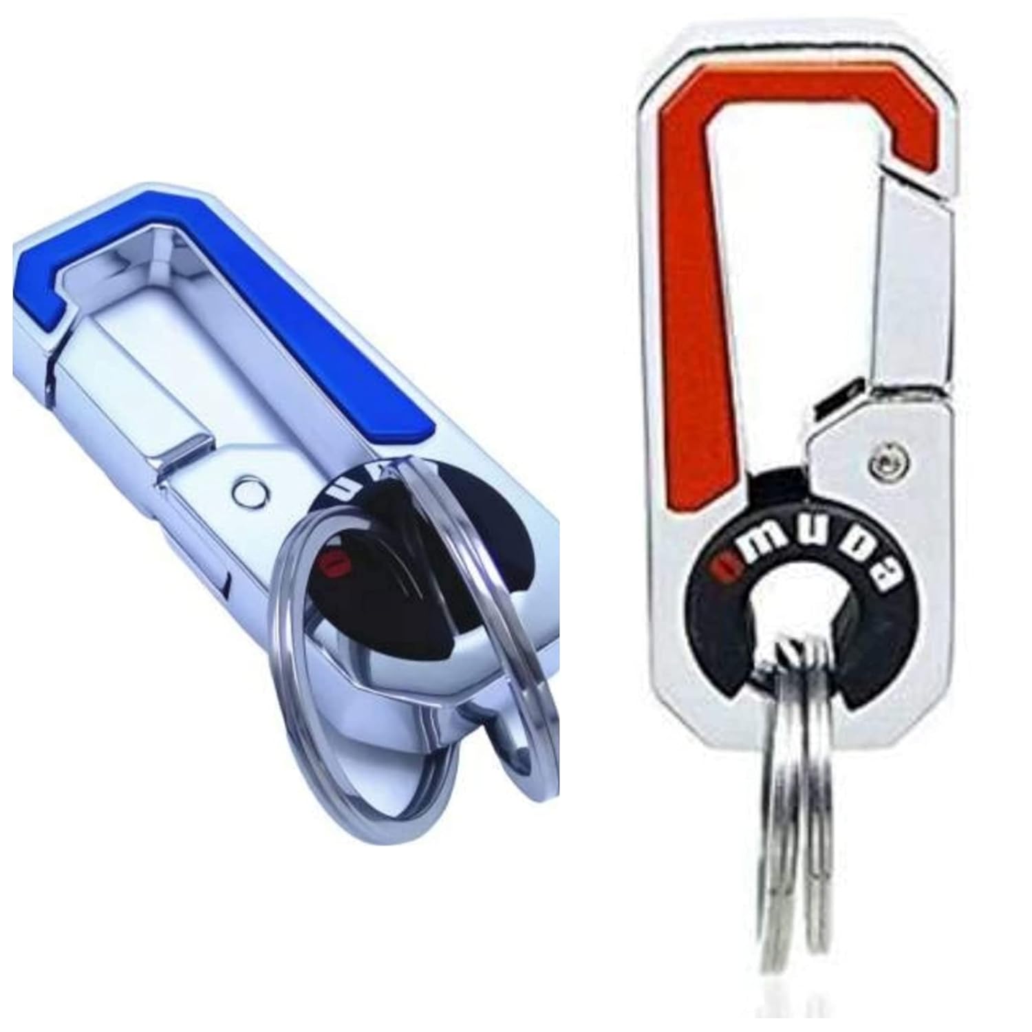 N.1 JDP Omuda 3749 Metal Keyring Hooke Keychain OMUDA KEYCHAIN (BLUE