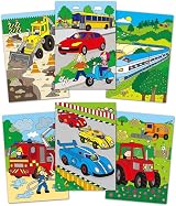 Galt Water Magic Vehicles Colouring Book with Refillable Pen - Mess Free view 3