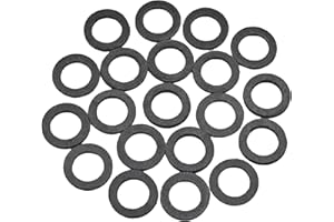 JLM MARINE 20 PCS 19183 Drain Screw Gasket for Mercury MerCruiser and Johnson Evinrude Lower Unit Gearcase Lube Oil Plug Washer 12-19183 12-2060 18-2945 18-2244