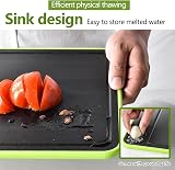 Pasdrucn Defrosting Board Tray - Fast Thawing for Meat & Poultry view 5
