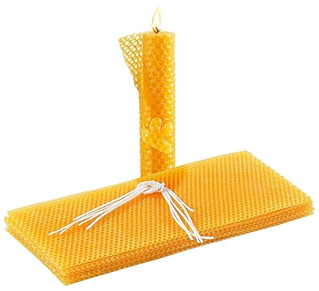 Your Design Bienenwachsplatten: 6 Bienenwachs-Platten zum Kerzen gestalten, 300 x 133 mm (Bienenwachskerzen)