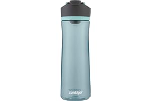 Contigo Cortland Spill-Proof Water Bottle, BPA-Free Plastic Water Bottle with Leak-Proof Lid and Carry Handle, Dishwasher Safe
