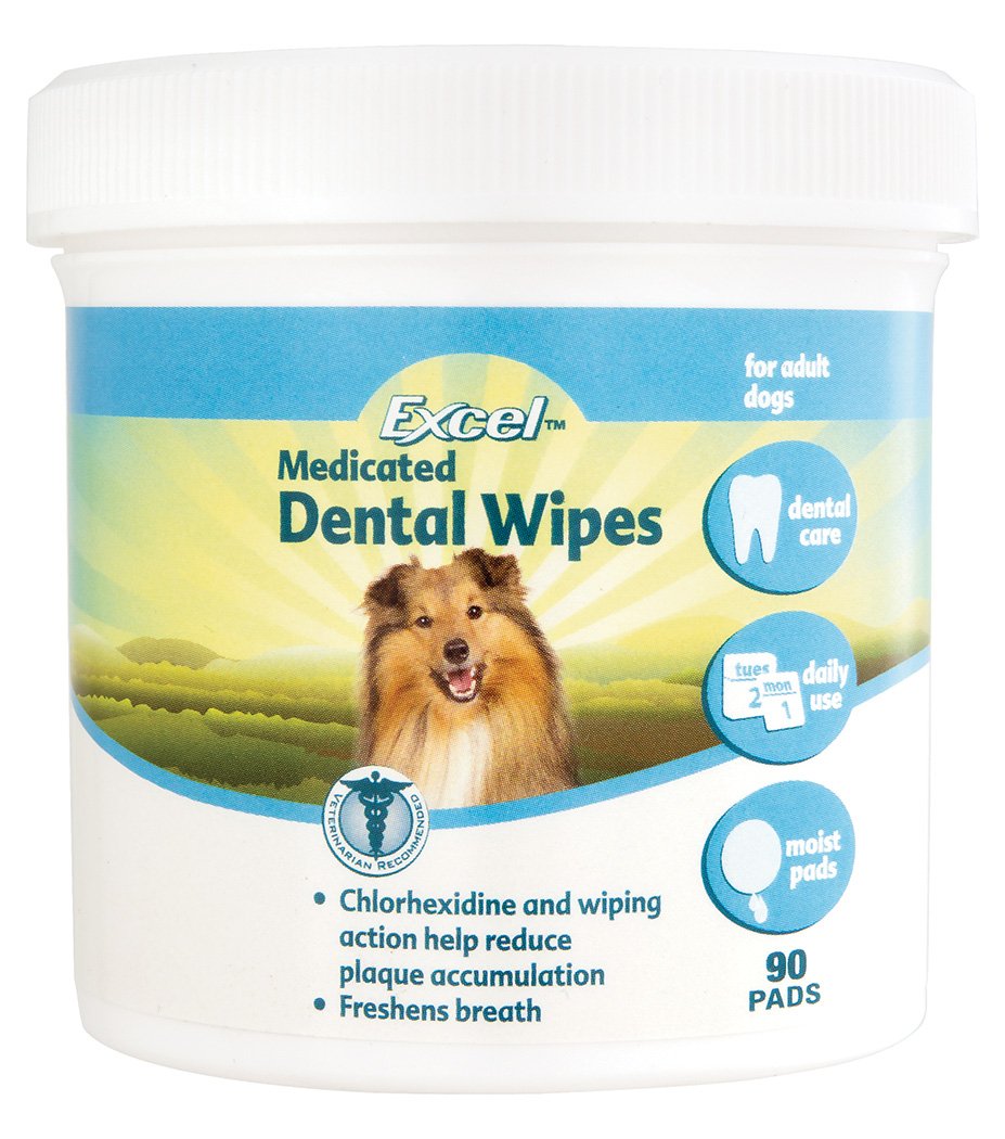 LOVATIC Excel Medicated Dental Wipes, 90 wipes (J7412