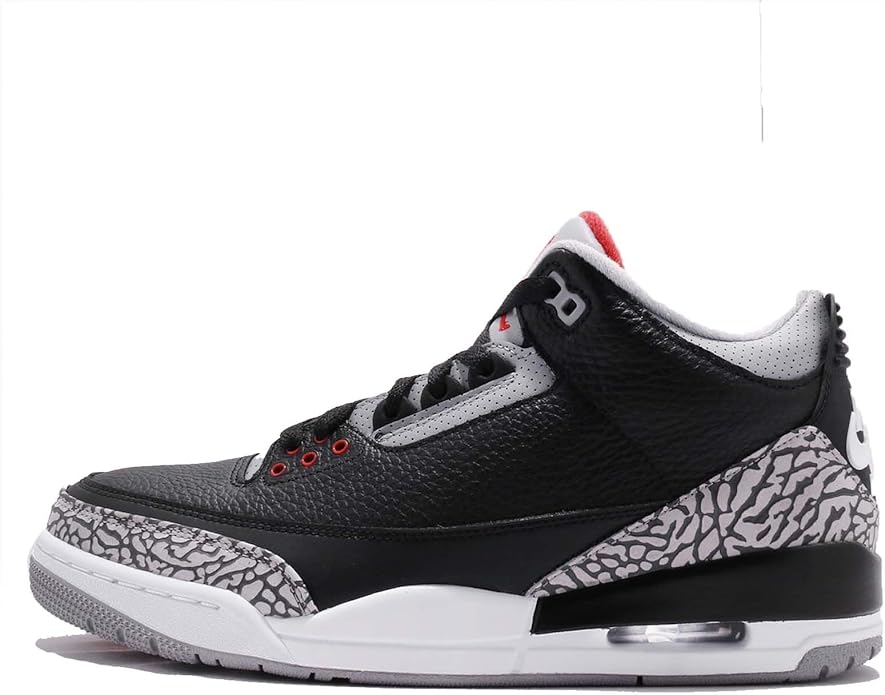 men's air jordan 3 retro og black cement 2018 stores