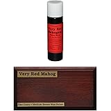 Littlefair'sWood Stain Water-Based - (Very Red Mahogany) – Non-Toxic, Eco-Friendly & Quick Drying - Easy-to-Apply, Concentrated Formula for All Wood Types – 15ml Tester Pot