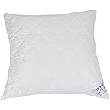 Traumnacht 3-Star Kopfkissen, weich und bequem aus softer Microfaser, 80 x 80 cm, waschbar, wei&szlig;