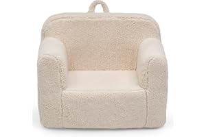 Delta Children Cozee Sherpa Chair, Cream