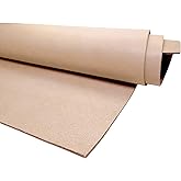 Muse Craft Flawless 12"x24" 5-6oz Precut A Grade Veg Tanned Tooling Leather | 5-6oz Vegetable Tanned Leather Precut Import A Grade Tooling Leather Full Grain Veg Tan Leather for Tooling Carving Embossing