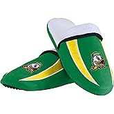 Oregon Ducks NCAA Mens Sherpa Slide Slippers - L