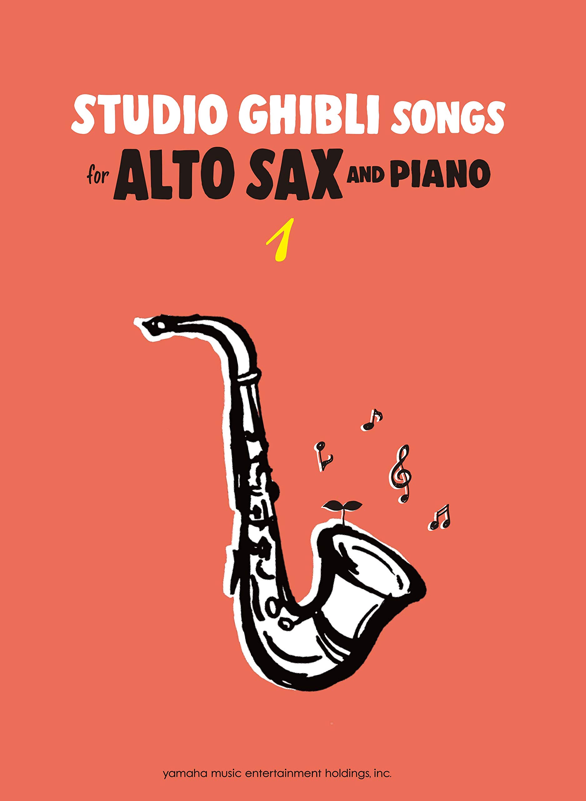 Studio Ghibli Songs For Alto Sax And Piano Vol 1 English Version アルトサックスで吹く スタジオジブリ作品集 1 英語版 本 通販 Amazon